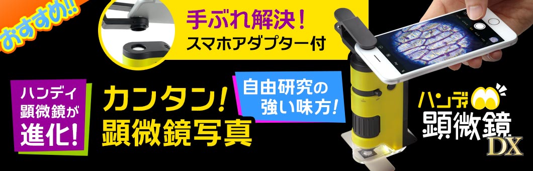 ハンディ顕微鏡ミクロ体観セット