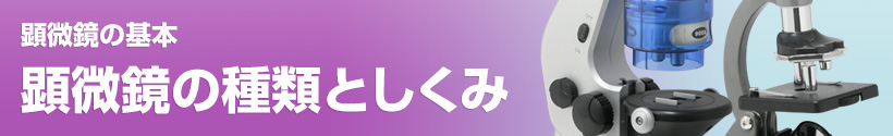 顕微鏡の基本・顕微鏡の種類としくみ