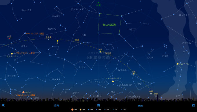 2023年1月1日午後5時過ぎの東京の空
