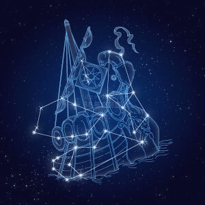 アルゴ座イラスト