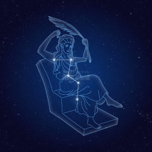 カシオペヤ座イラスト