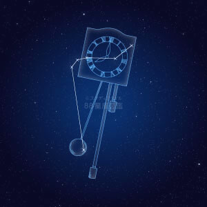 とけい座イラスト