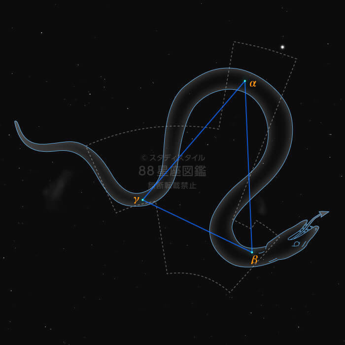 みずへび座 星座図鑑