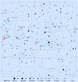 しし座の星図
