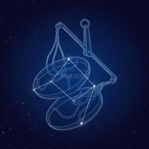 てんびん座イラスト