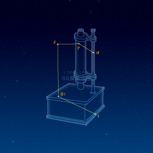 けんびきょう座イラスト（天体情報入）