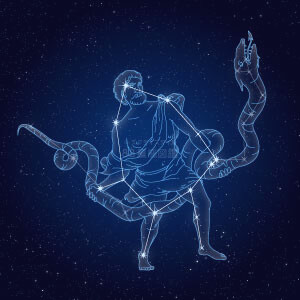 へびつかい座イラスト