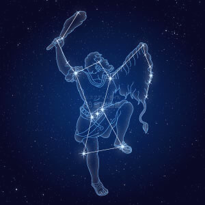 オリオン座イラスト