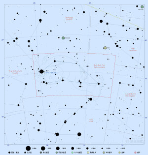みなみのうお座の星図