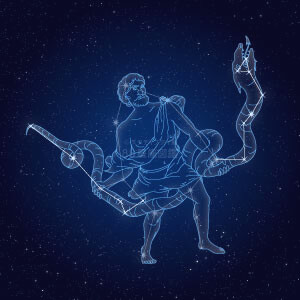 へび座イラスト