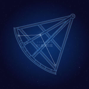 ろくぶんぎ座イラスト