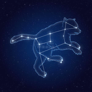 おおぐま座イラスト