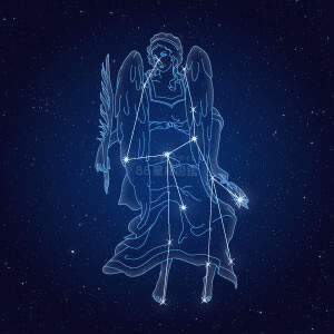 おとめ座イラスト