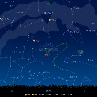 10月りゅう座流星群